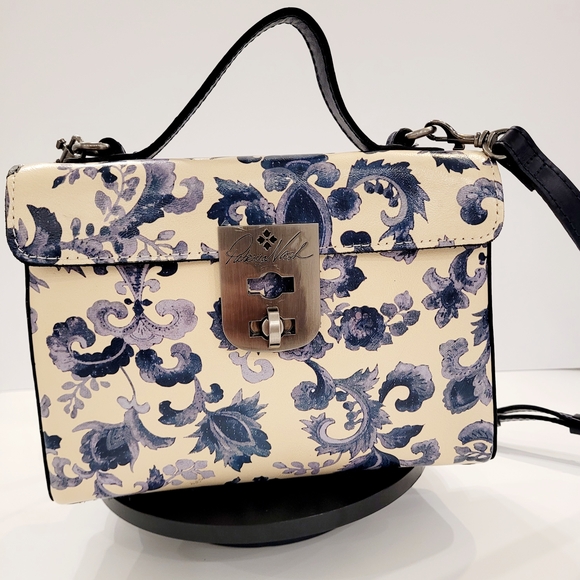 Patricia Nash Handbags - Patricia Nash Carisbrooke Blue Renaissance Revival Collection